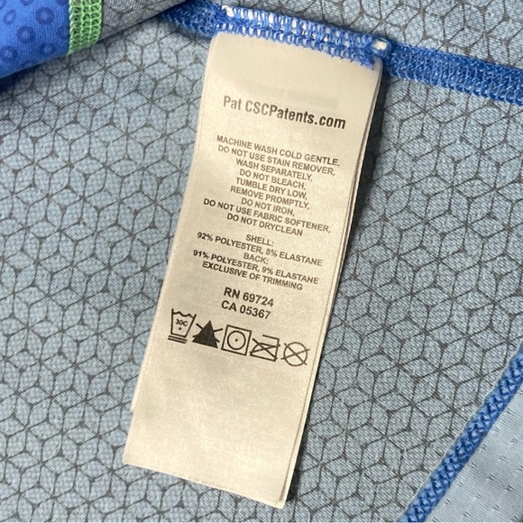 🎄FLASH XMAS SALE!🎁 Columbia Small 1/4 Zip Blue Omni Wick OmniFreeze Zero Active - Picture 4 of 9